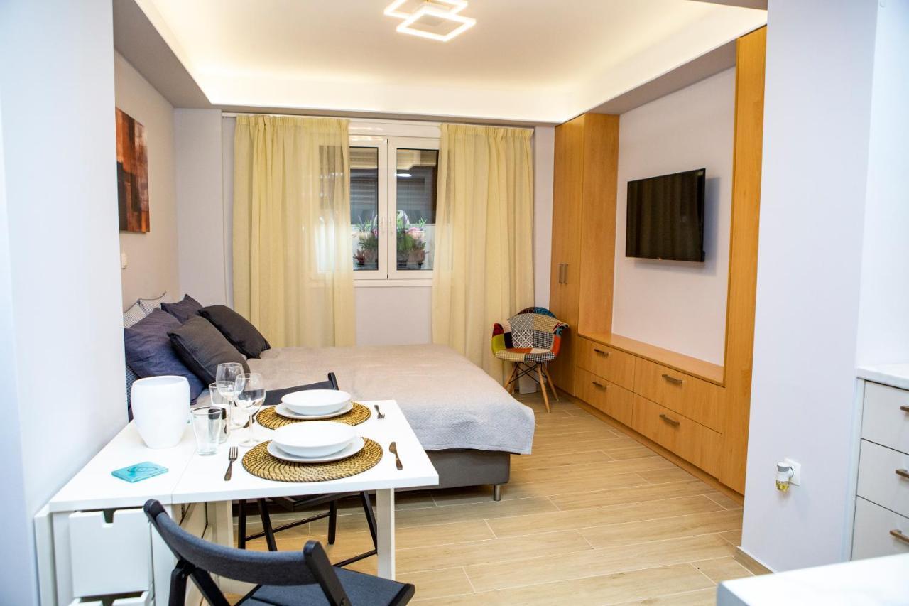 Studio Apartment With All Amenities In Kolonaki Athen Eksteriør bilde